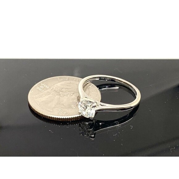 Unique Moments Engagement Ring Lab Grown 0.75ct Diamond 10k White Gold Size 8 main image 5